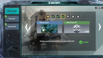 CODM | Kill 5 Enemies with Headshot Using Any Assault Rifle 💯