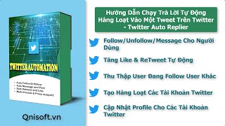 Hướng dẫn chạy trả lời tự động hàng loạt vào một tweet trên Twitter - Twitter auto Replier screenshot 3
