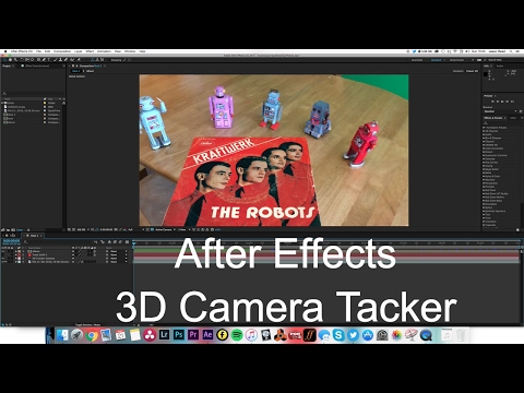 Adobe After Effects - 3D Camera Tracker Tutorial