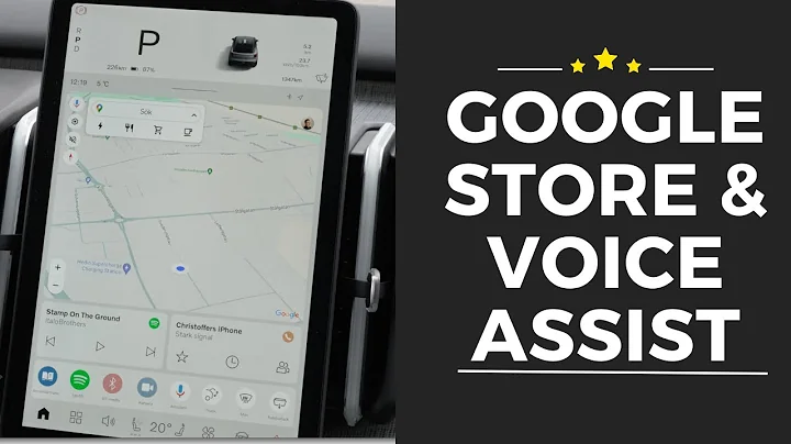 Volvo EX30 - Google Play Store & Assistant demo