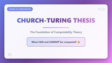 The Church-Turing Thesis Explained: A Beginner