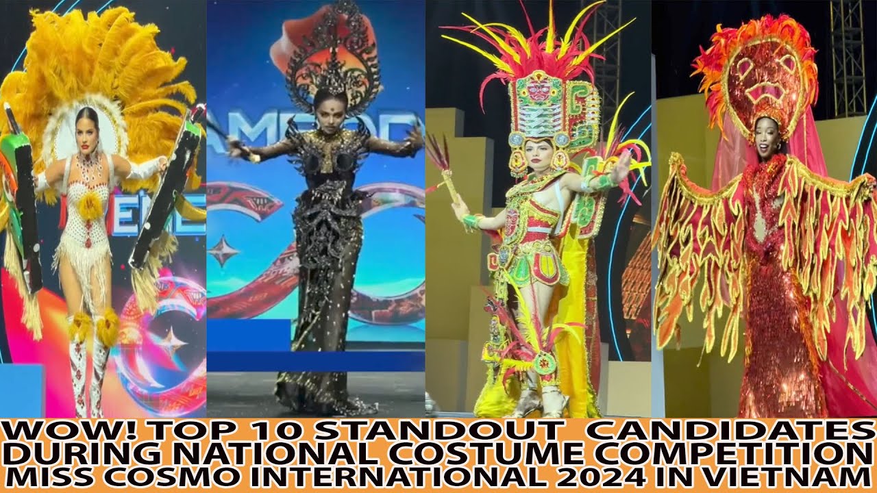 WOW! TOP 10 STANDOUT CANDIDATES DURING NATIONAL COSTUME COMPETITION ...