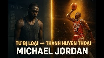 Từ Bị Loại Khỏi Đội Bóng → Huyền Thoại NBA: Hành Trình Điên Rồ Của Michael Jordan 🏀🔥