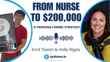 6-persona funnel strategy: How Errol built a $200,000 automated business | Systeme.io success story