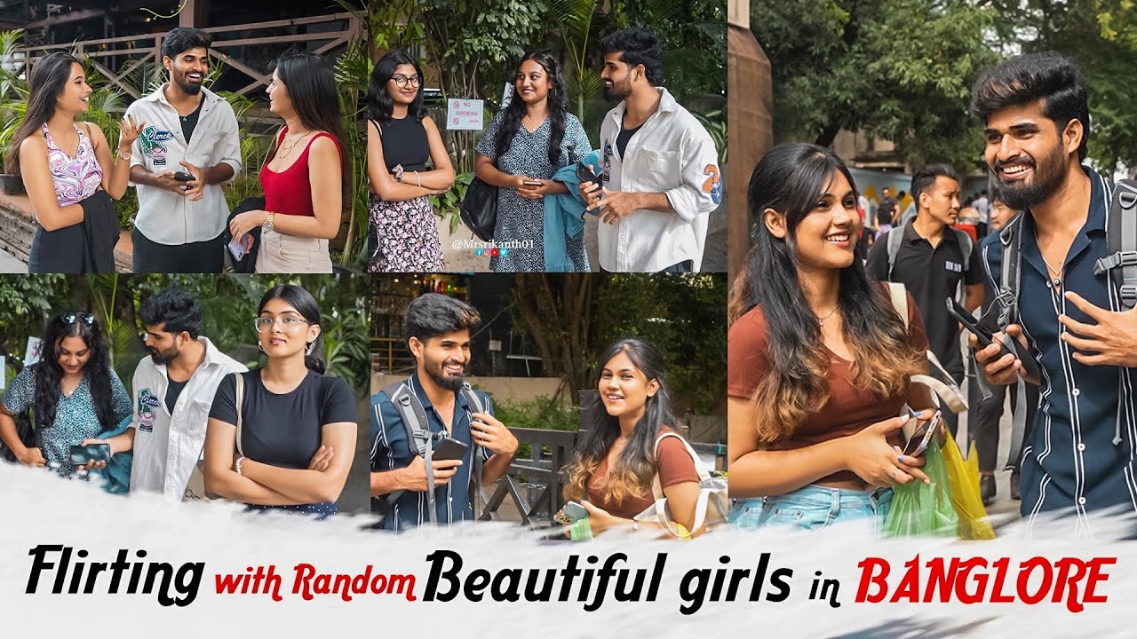Flirting with Random beautiful girls in banglore |Mrsrikanth |Mr srikanth pranks|Latest video