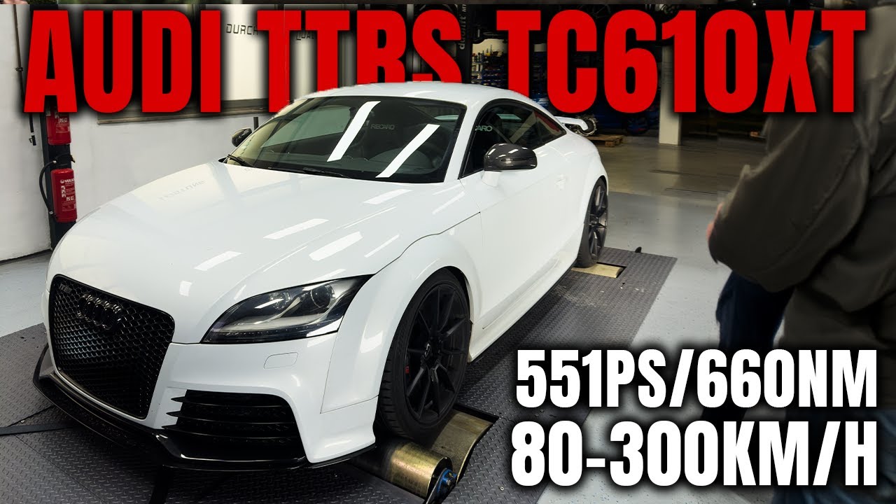 551PS & 660NM Audi TTRS 8J | TC610XT Turbo Kit | 3,5