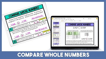Compare Whole Numbers Tutorial Video