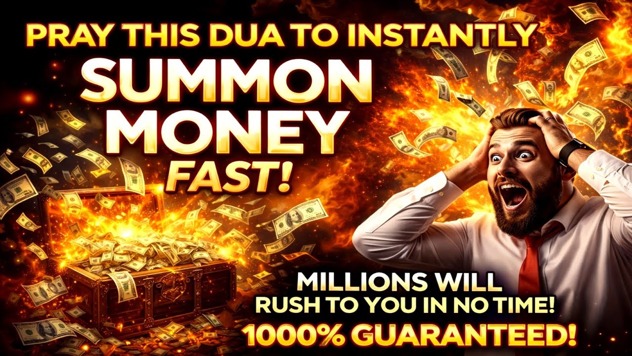 100% GUARANTEED !! YOU WILL RECEIVE A BIG AMOUNT OF MONEY, DUA FOR MONEY IMMEDIATELY, DUA FOR RIZQ
