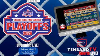 Sat Feb 21 - #4 WVU vs #1 IUP  -  2026 CHMA Semifinal Game 1