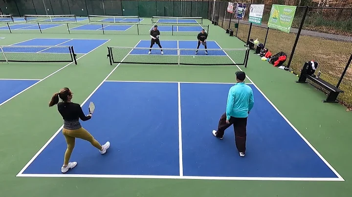 1/7/22 SSTC Pickleball Series 2 Angela/Kenny vs Te...