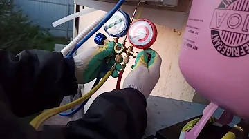 Кондиционер Kamanchi -ошибка: EL- OC.Заправка кондиционера!