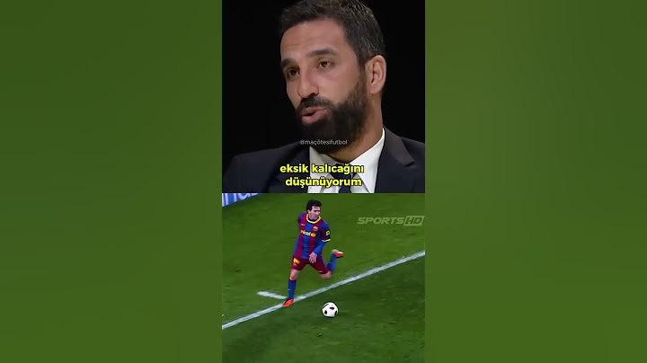"Messi'nin defansa gelmesine gerek yok" | Arda Turan Messi'li oyun planını anlatıyor