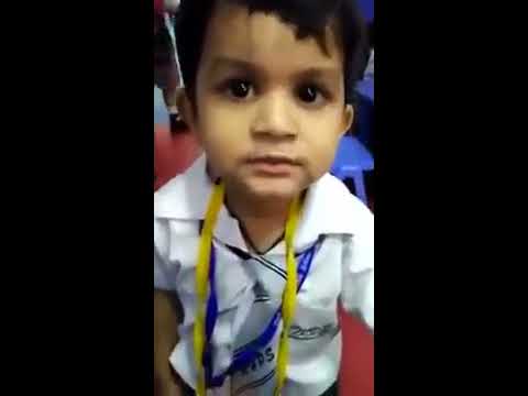 cute indian little child singing a bollywood song voice india kids