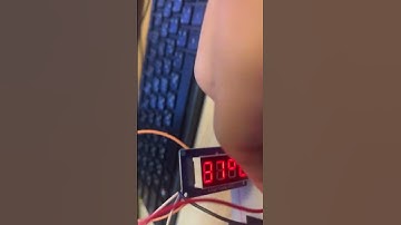 使用溫溼度感測器顯示在七段顯示器模組上