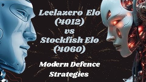 Leelazero (4012) vs Stockfish ELO (4060) | Modern Defence Opening | Chess Analysis | Brilliant Chess