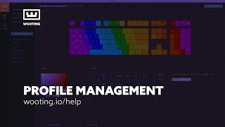 Wootility How To - Profile management