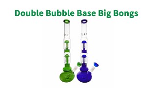 Big Tree Perc Double Bubble Base Water Pipes / BongsWholesaler Product Review