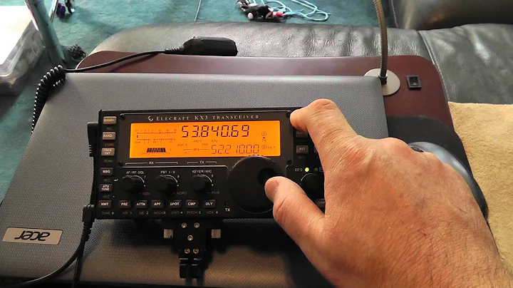 How to set offset for repeater use on Elecraft KX3