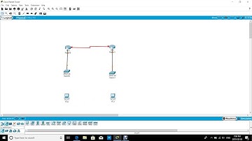 How to establish connection between two routers using serial ports in Packet Tracer