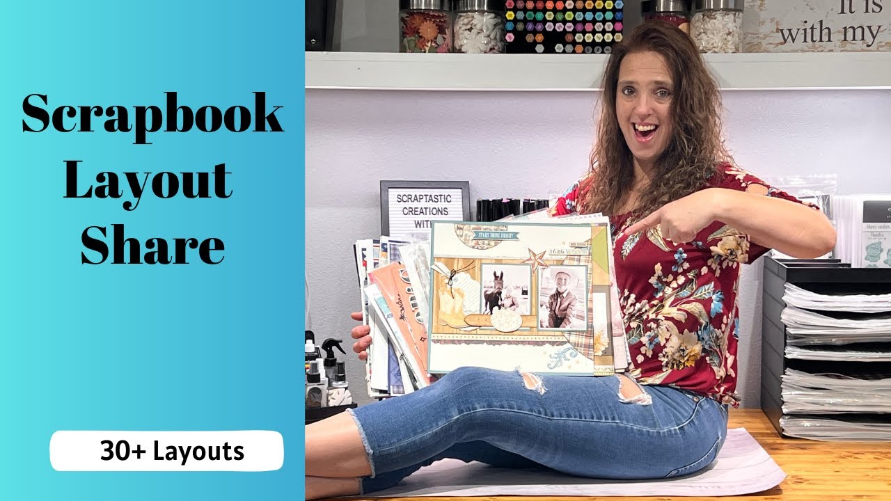 Scrapbook Layout Share | 30+ Scrapbooking Ideas