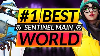 The 1 SENTINEL MAIN in THE WORLD: 100T STEELs INSANE Tricks - Valorant Guide