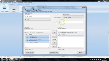 Proses Billing | Software Pembayaran Sekolah "The Payment"