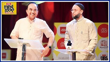 Mind Rocks: Subramanian Swamy, Asaduddin Owaisi Spar Over Nationalism