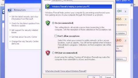 How to Enable Firewall in Windows XP