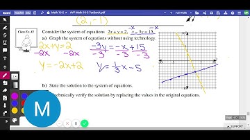 Math 10-C Unit 6 Lesson 1 - Solving With Graphing By Hand part 1