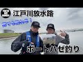【初心者必見】初心者でも必ず釣れる！ボートハゼ釣り！！ 〜江戸川放水路〜