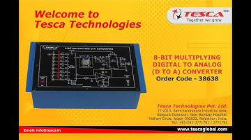 Digital to Analog (D to A) Converter | Basic Electronics || Tesca 38638