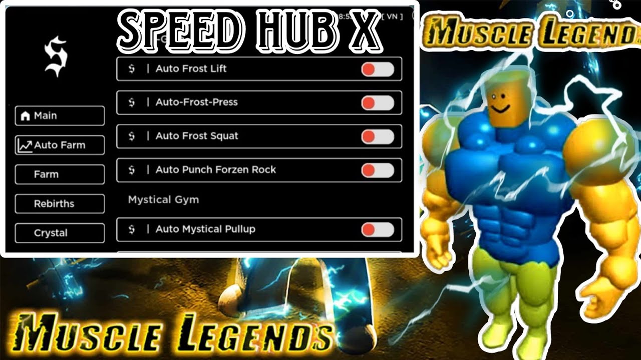 📥🔥Roblox muscle legends💪 script hack new📥🔥, auto fram,kills,, script  by Speed Hub X
