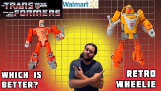 Enlarged for CHUG! Walmart exclusive Transformers Retro G1 Wheelies 4K Video Review