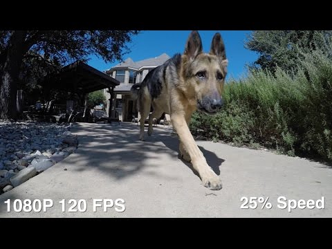 GoPro Hero 5 Black Slow Motion Testing - 1080p 120 FPS u0026 720p 240 FPS