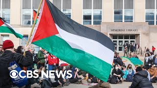 Police remove pro-Palestinian encampment at University of Wisconsin