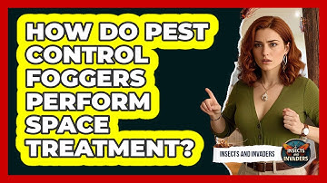 How Do Pest Control Foggers Perform Space Treatment? - Insects and Invaders