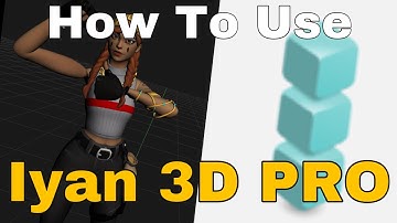 How To Use Iyan 3D Pro! How To Import Models & Textures, And Use The Animator!
