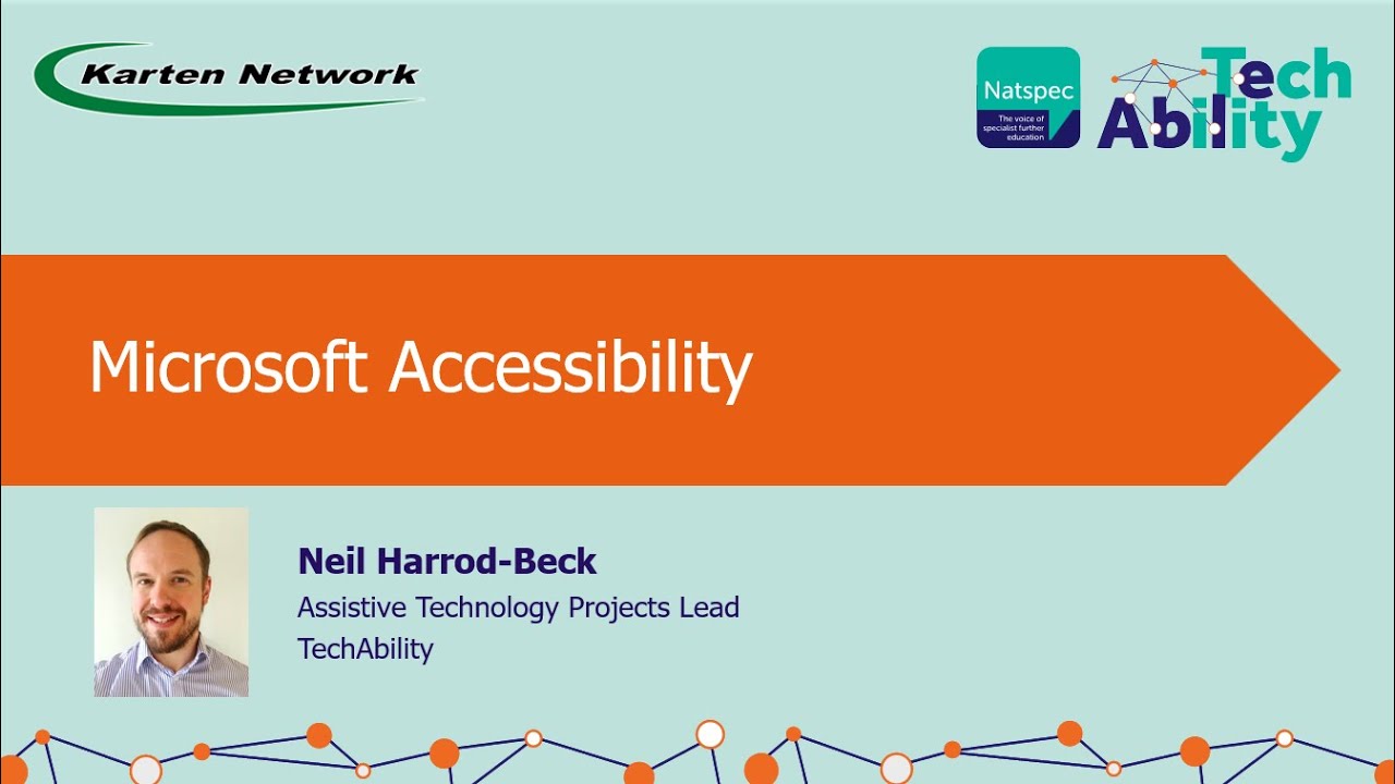 Microsoft Accessibility - YouTube