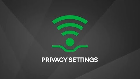 ŠKODA Connect - PRIVACY SETTINGS