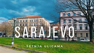 Sarajevo Šetnja Ulicama ( Hrasno , Grbavica , SCC , Hastahana... ) - ( Walking Tour ) 4K