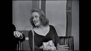 Bette Davis on &quot;Whatever Happened to Baby Jane&quot; (Jack Paar, 1962) - Joan Crawford Film