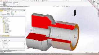 VisualCAM TURN 2017 for SOLIDWORKS Live Demo