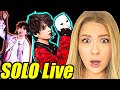 Americans React To BTS SOLO LIVE PERFORMANCES (for the first time)