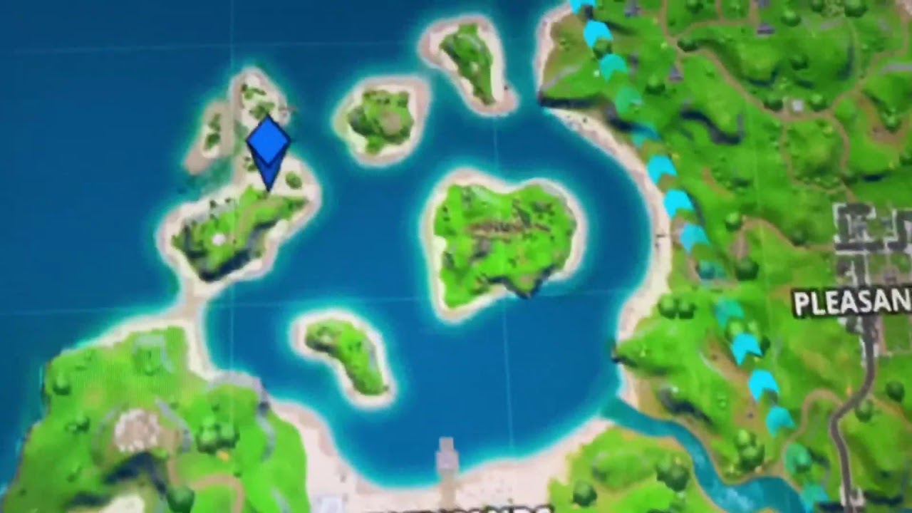 Visit Coral Cove in Fortnite