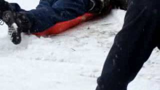 Andy Sledding #1