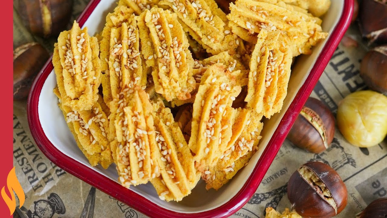 Atıştırmalık Nohut Kıtırı & Kestane 🤩 Airfryer’da Kısa Sürede ✅