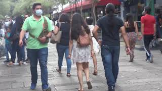 Plaza Tapatía por Paseo Degollado en Dirección al Centro, Guadalajara Jal.