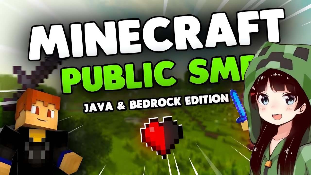 Best Public Survival SMP For java and Bedrock ๐ || 1.21+ Minecraft SMP ...