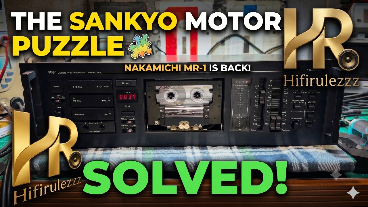 Nakamichi MR-1 Is Back: The Sankyo Motor Puzzle Solved! 🧩 - YouTube