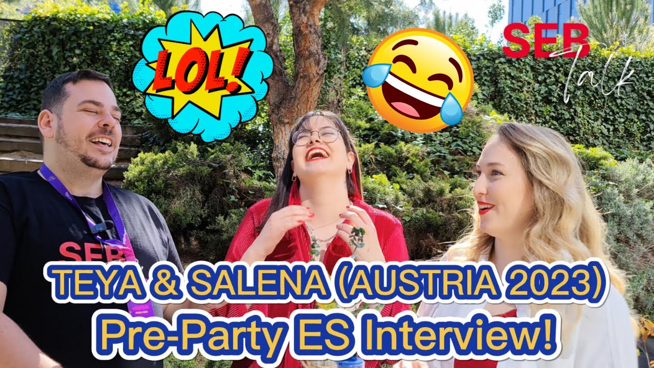 🇦🇹 WE COULDN'T STOP LAUGHING! Teya & Salena (Austria 2023) interview ...